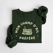 Mon champs d'ail - noir