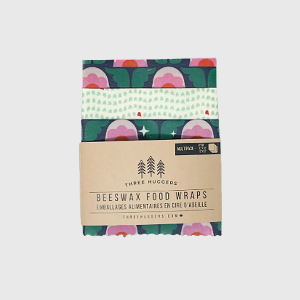 Beeswax Food Wraps - Retro Tulip