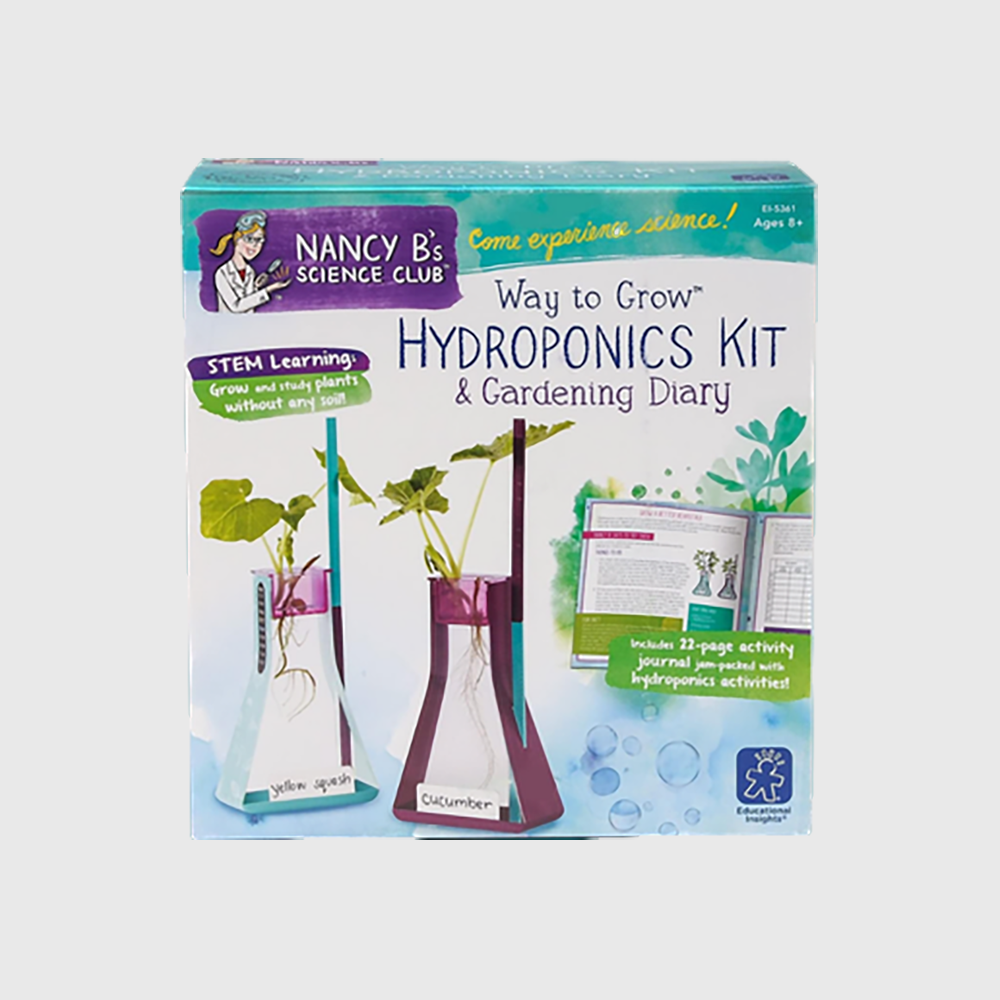 Nancy B's Science Club® Way to Grow™ Hydroponics Kit &amp; Gardening Diary
