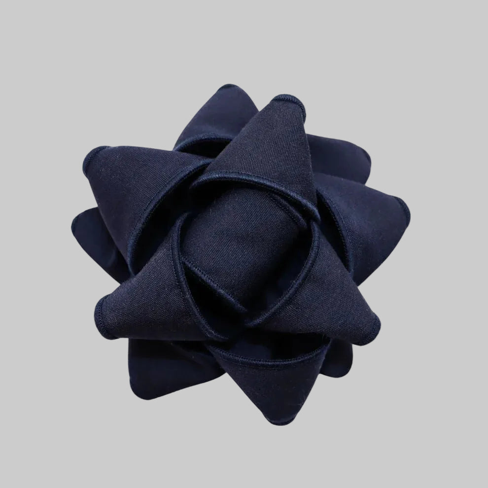 Chou à cadeau réutilisable avec pince - Bleu marin - Next Chance