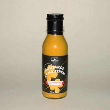 Moutarde de Montréal - 350 mL - Mi Corazon