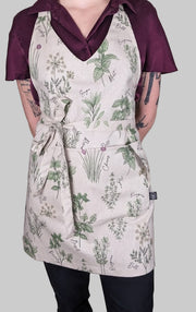 Tablier de jardinage encolure en V adulte - Fines Herbes - Sac en vrac