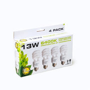 Sunblaster Pack of 13W 6400K FluoCompact bulbs