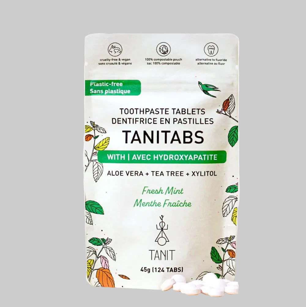 pastille dentifrice zéro déchets saveur menthe fraiche