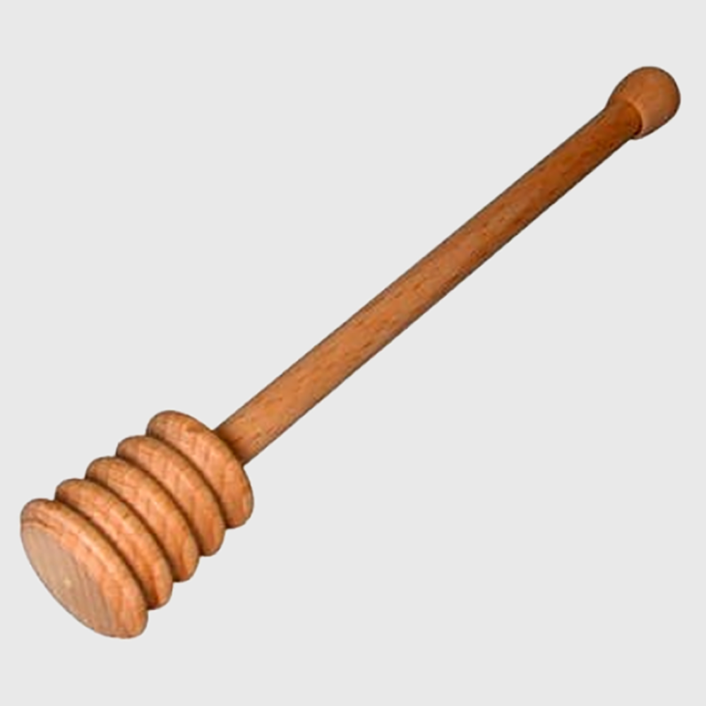 DEXAM 16 cm/6.5 inch beech wood honey scoop