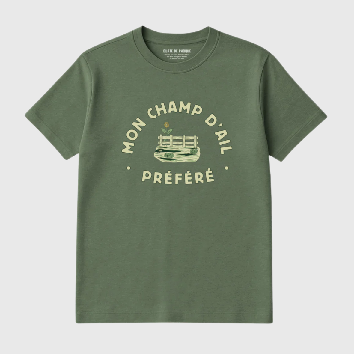 Mon champ d'ail préféré - tshirt