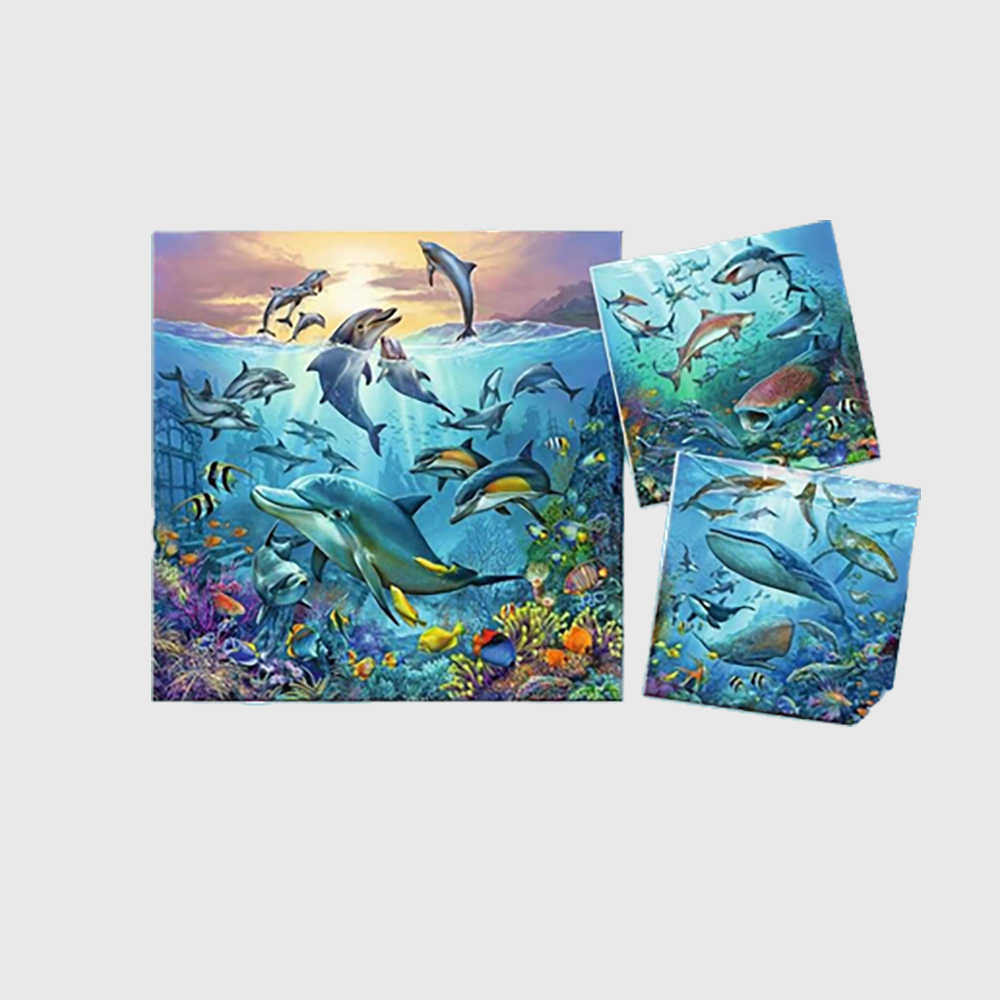 Oceans Puzzle 3x49p