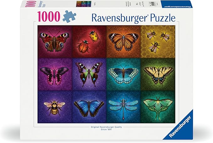 Ravensburger - Adult Puzzle - Butterflies 1000 pieces