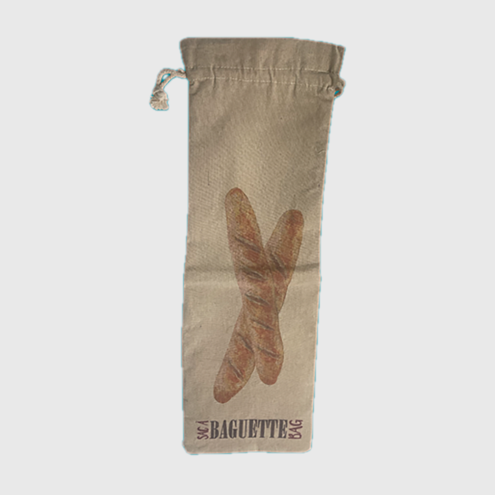 Reusable baguette bag