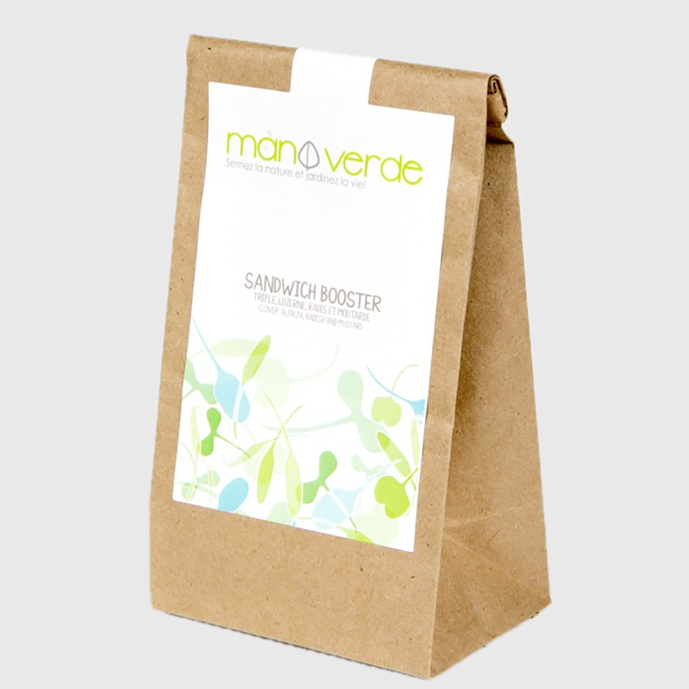 Sandwich booster sachet