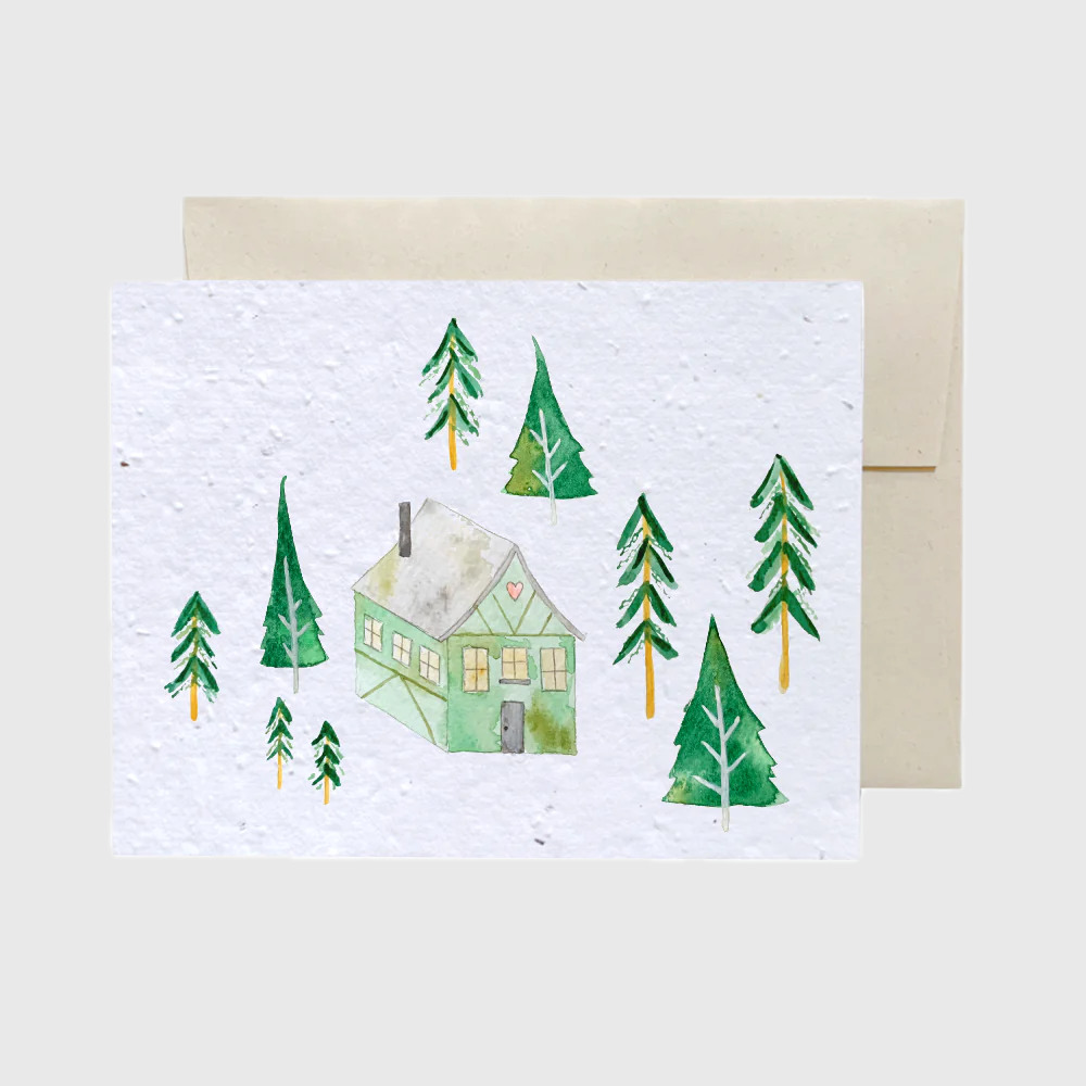 Seeded Greeting Card - Winter Favorite