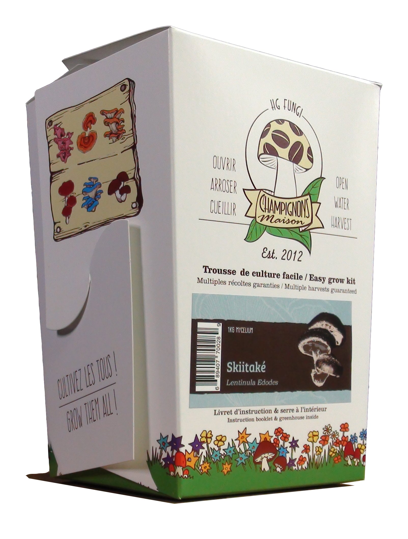 Shiitake (1kg Mushroom Kit)