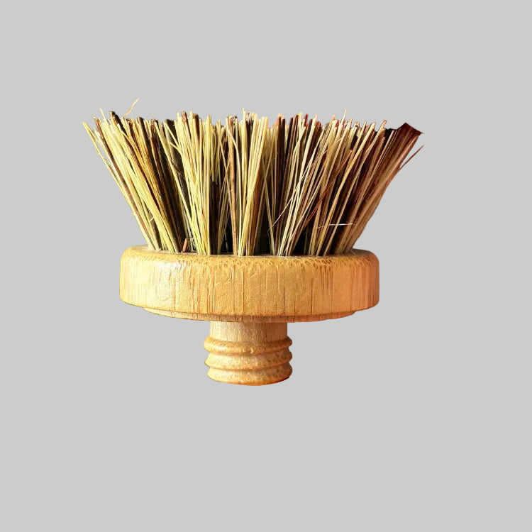 Replaceable head for dish/vegetable brush
