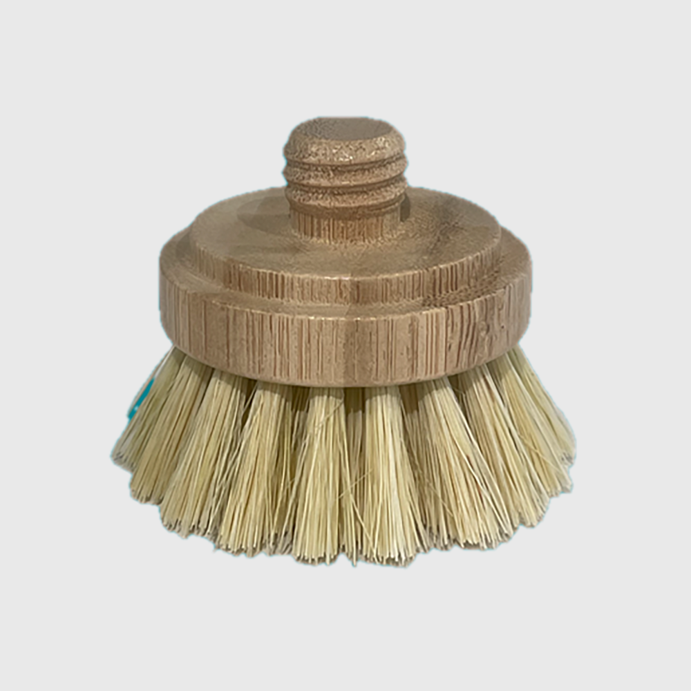 Replaceable head for dish/vegetable brush