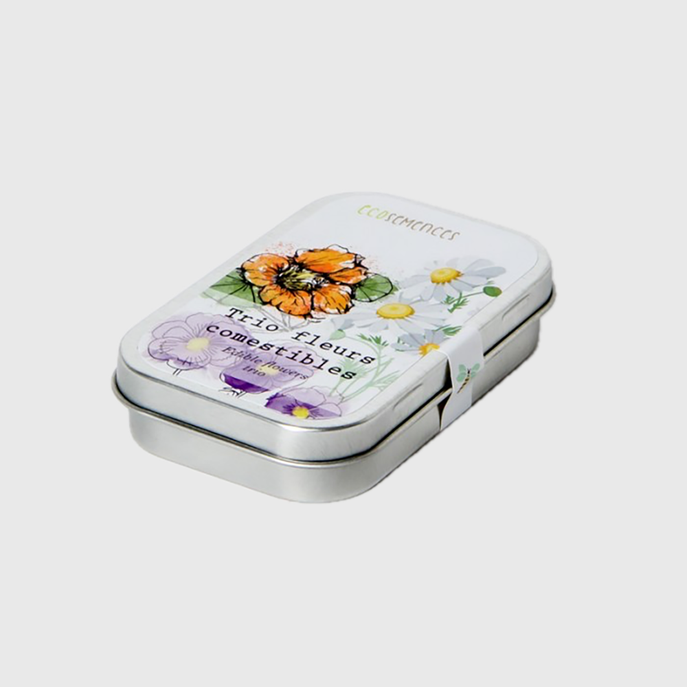 Edible flower trio