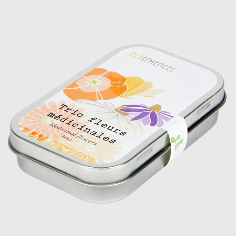 Medicinal flower trio