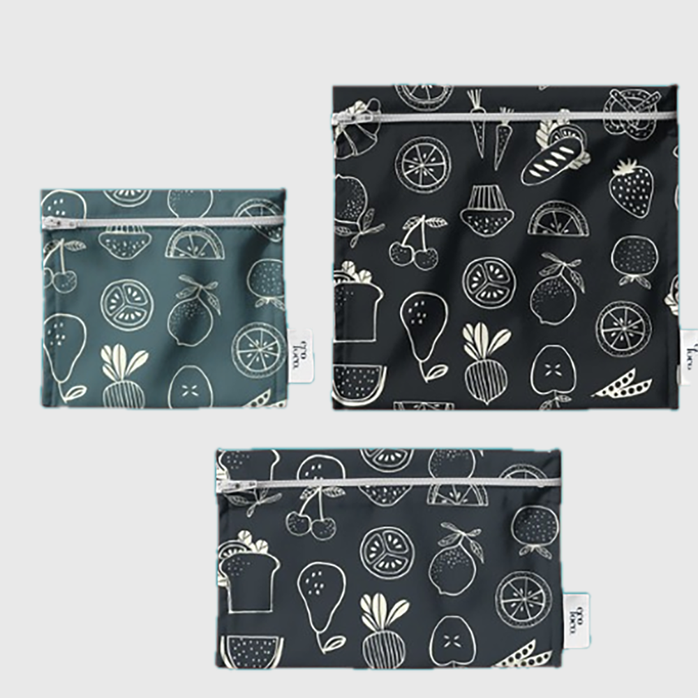 Trio reusable lunch bags