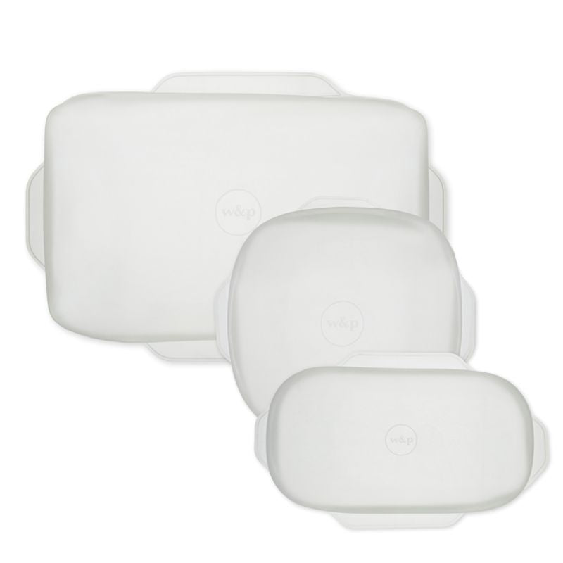 W&amp;P - Reusable Stretch Lids - Cooking Set - Set of 3