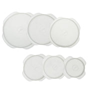W&amp;P - Reusable Stretch Lids - Round Set - Set of 6