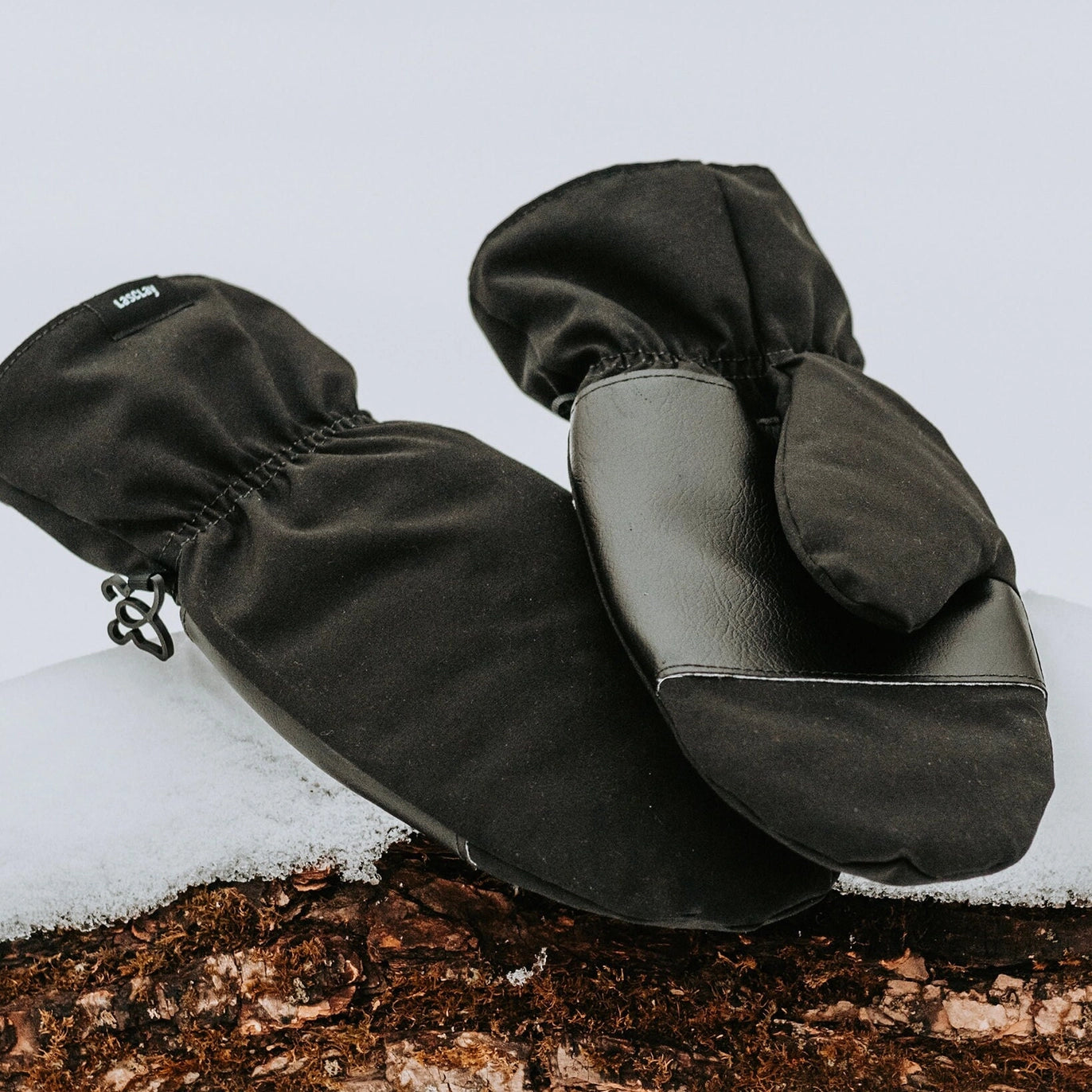 Mitaines de ski isolantes en soie de laine-coton - ski mittens