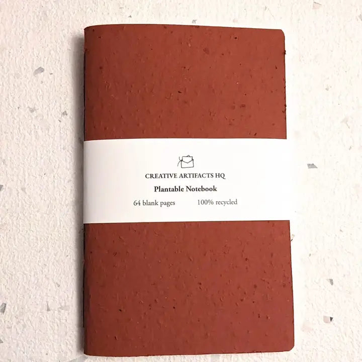 Cahier de papier ensemencé / Plantable Cotton Notebook