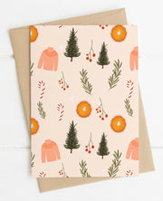 Christmas card with envelope - Hobeika Art