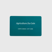 Carte cadeau Agriculture du Coin
