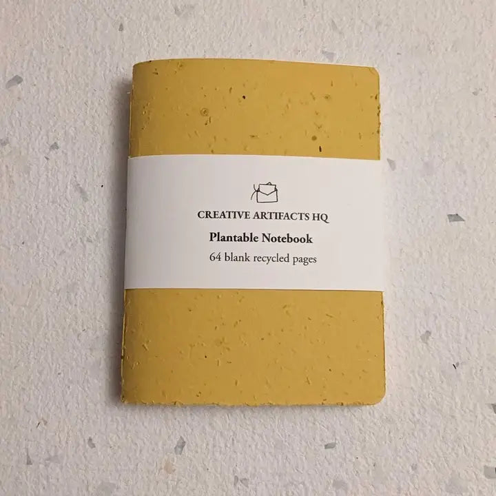 Cahier de papier ensemencé / Plantable Cotton Notebook