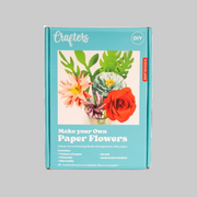 Kit pour fabriquer des fleurs en papier - Kikkerland