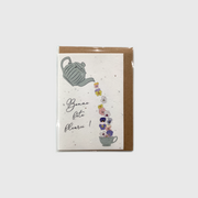 Carte ensemencée - Lili Graffitti - bonne fête fleurie