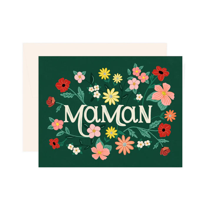 Carte de souhaits- Maman floral - Page & Willow