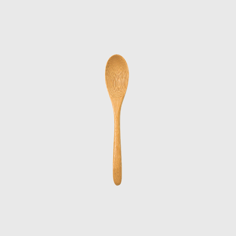 Mini bamboo spoon