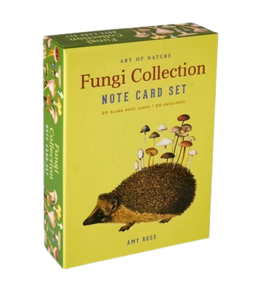 Set of 20 cards with envelopes - mushroom collection - Fungi Collection