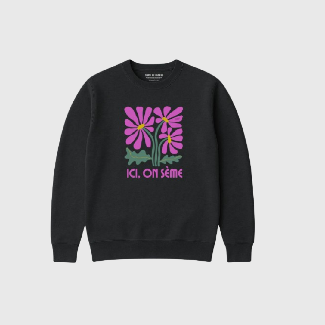 Ici on sème enfant - sweatshirt gris