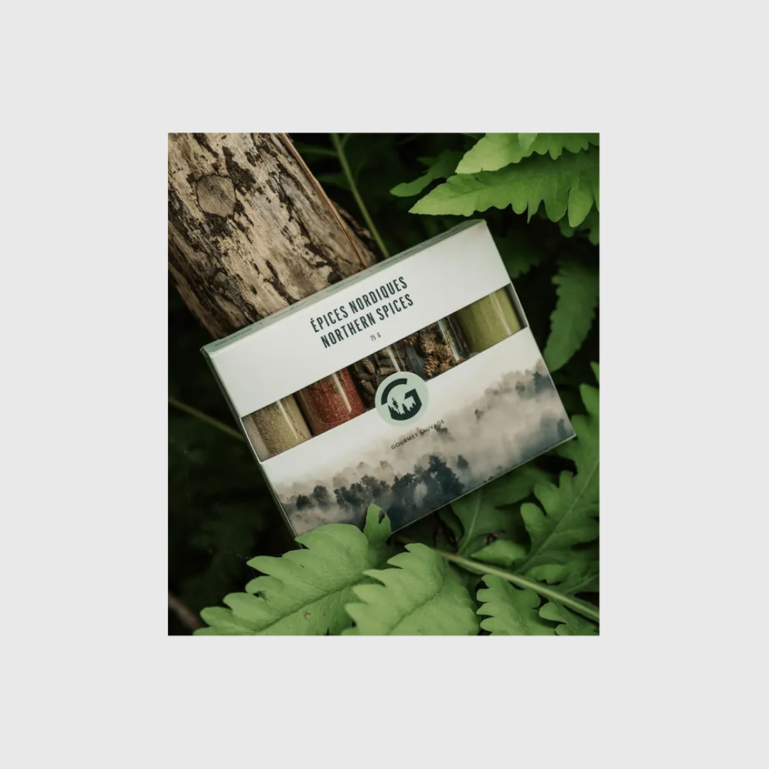 Coffret épices nordiques - northern spices - Gourmet Sauvage