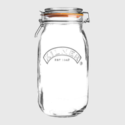 Kilner Bocal à clip 2 L - Round Clip top jar