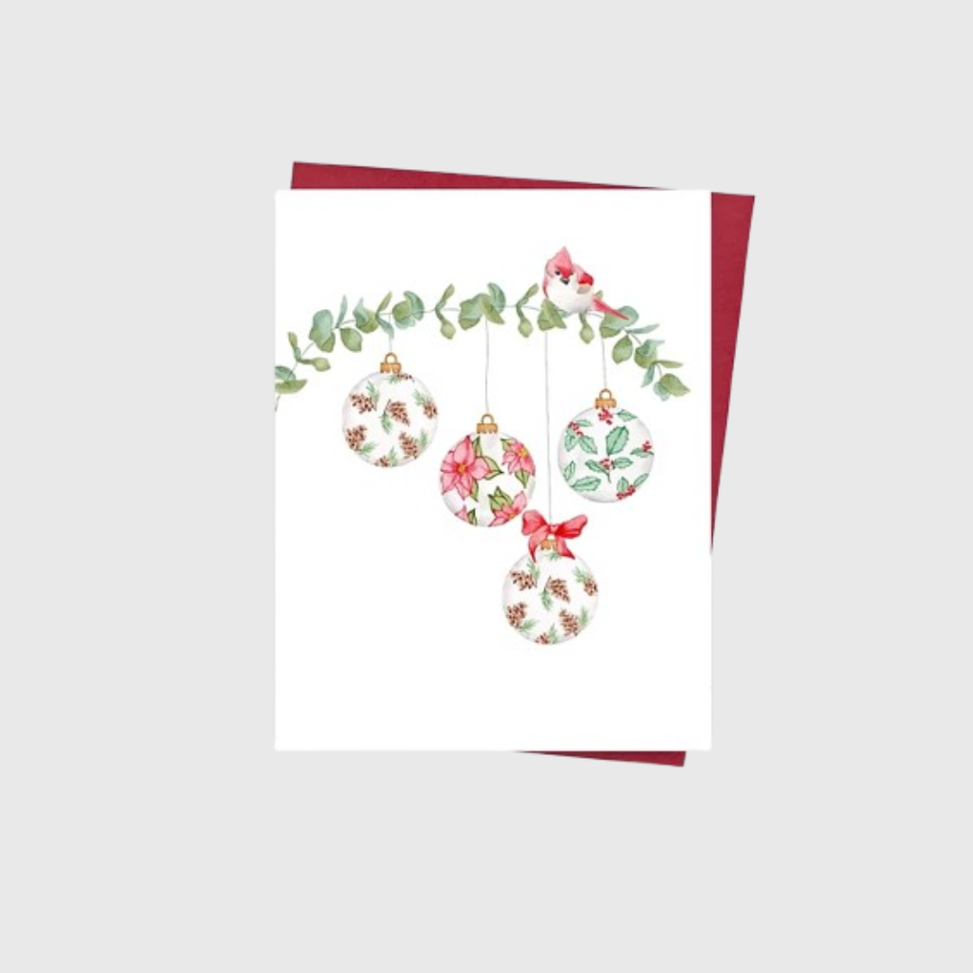 Carte de Noël avec son enveloppe - Hobeika Art