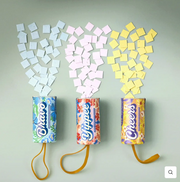 Seeded confetti firecracker
