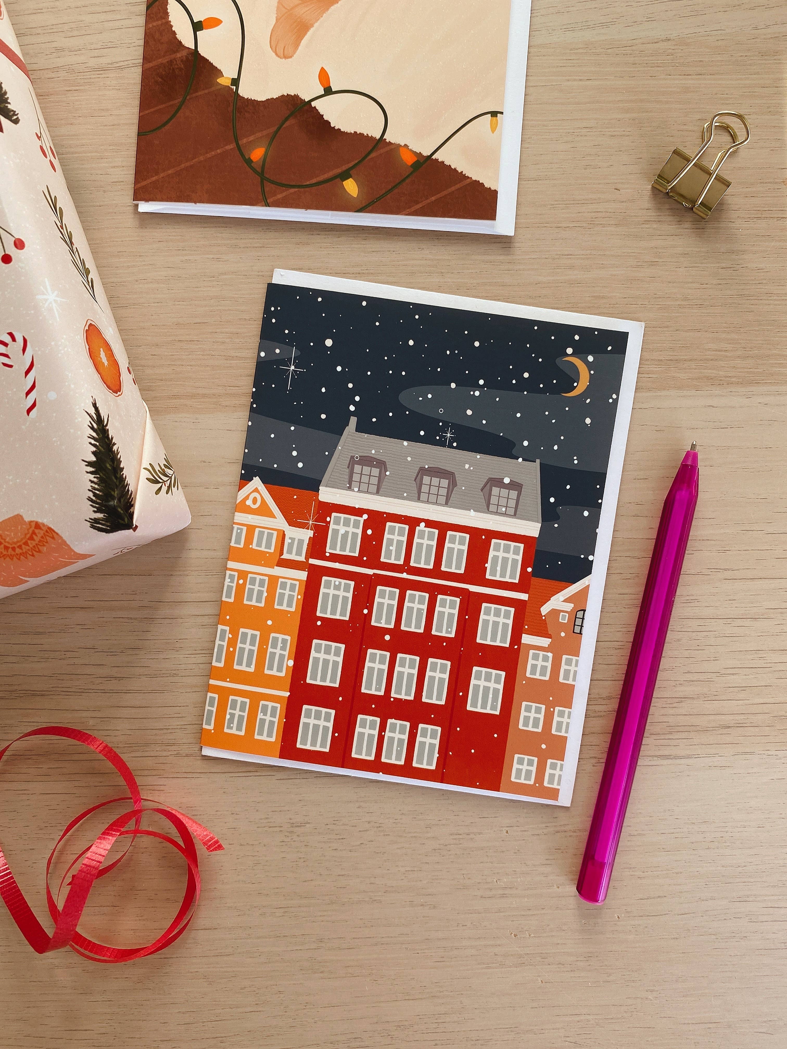 Montreal Old Port Christmas Card