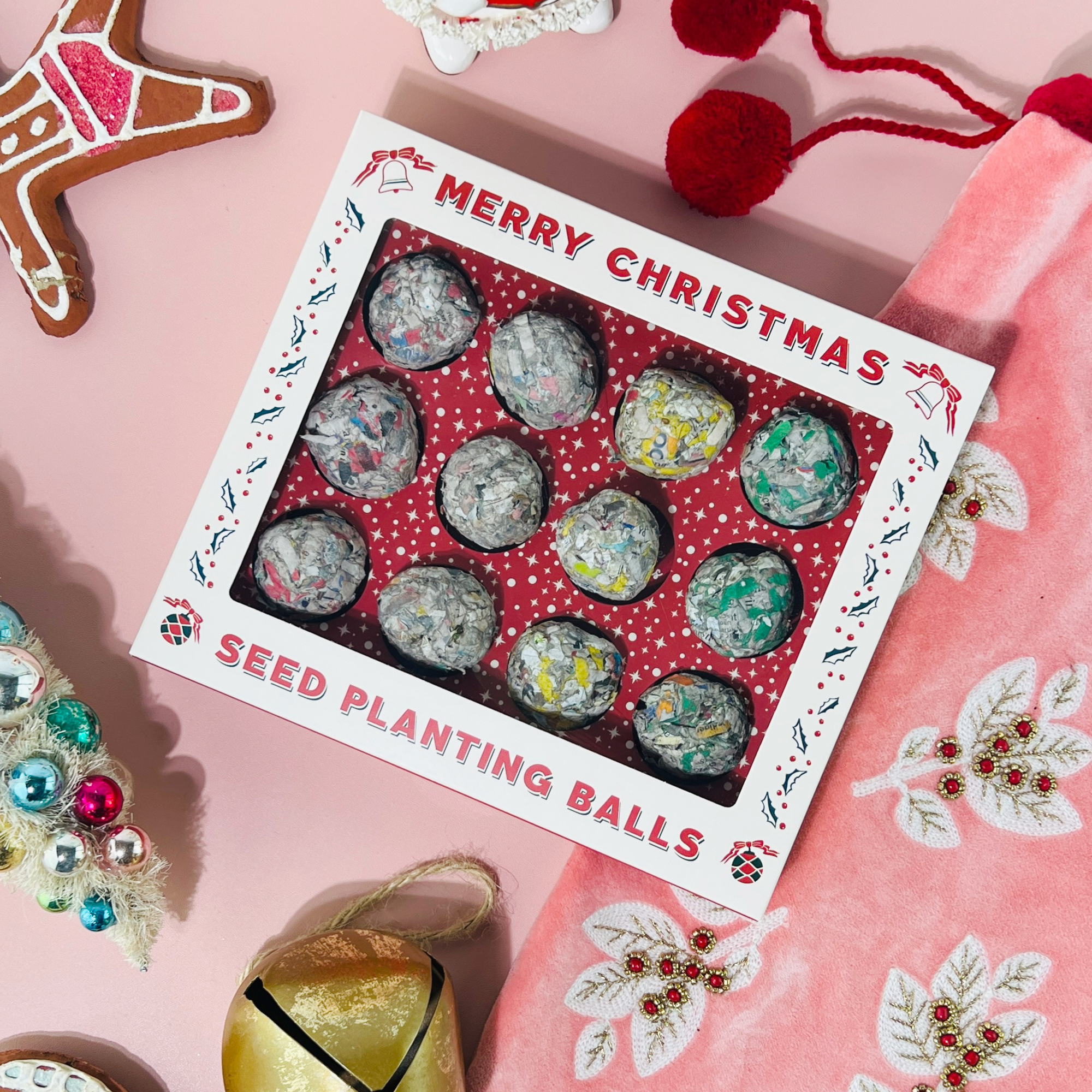 Christmas Seed Bomb Kit