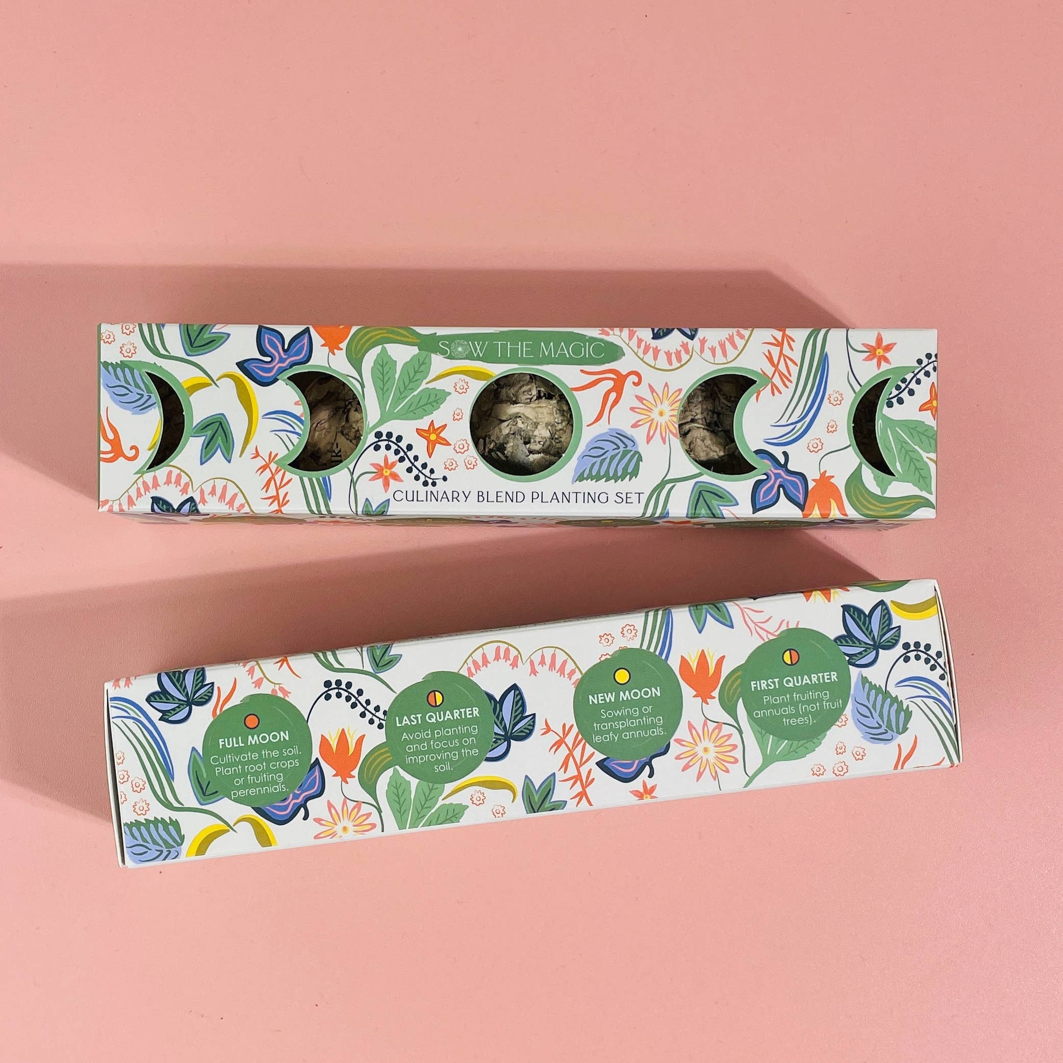 Moon Phase Culinary Seed Ball Planting Kit