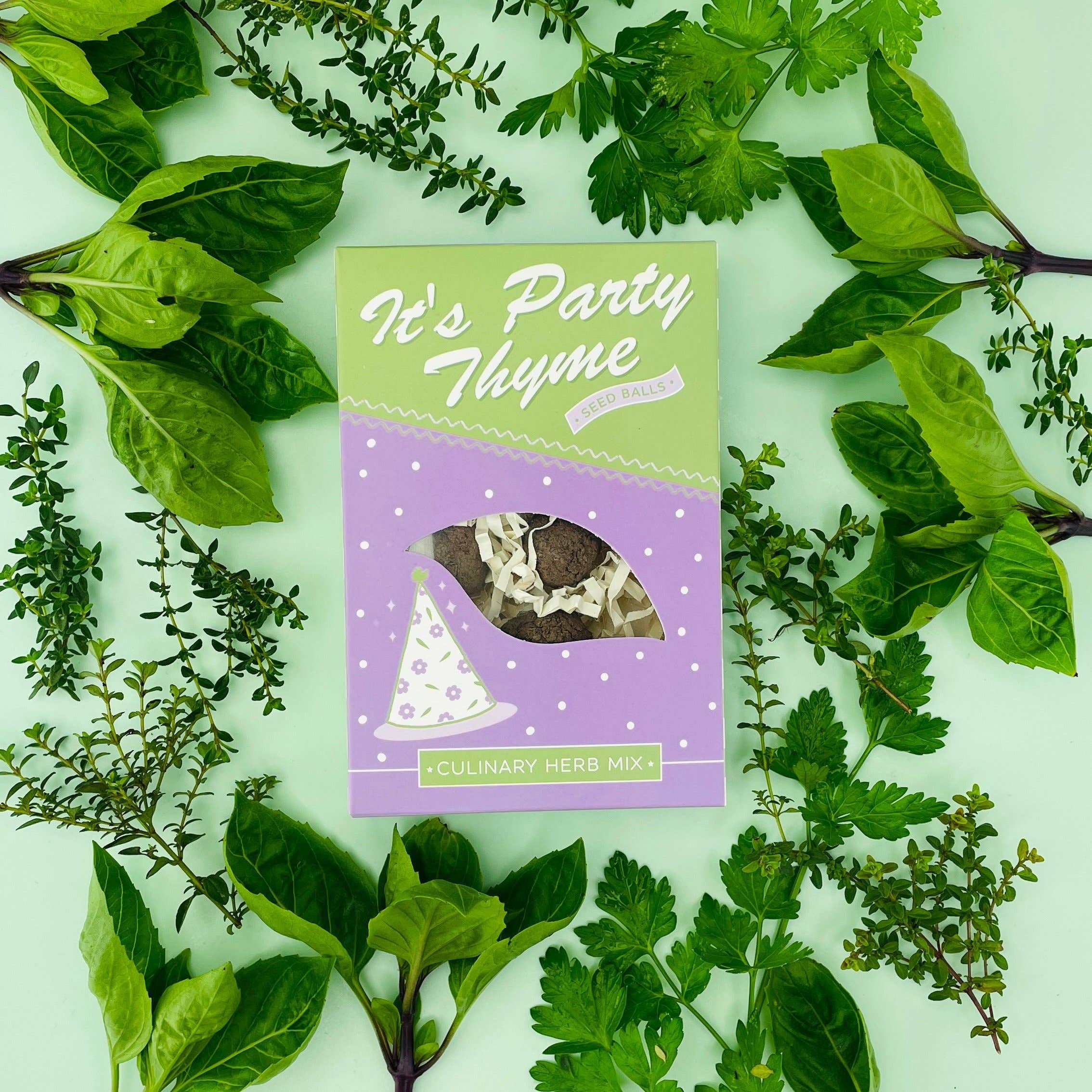 Thyme Seed Ball Gift Box It's Party