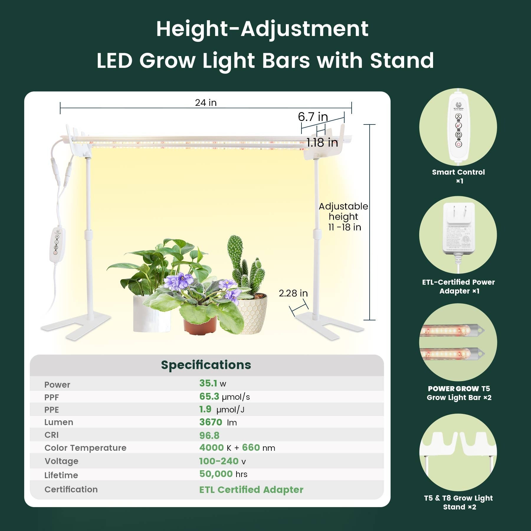 Power Grow Light Lighting Kits