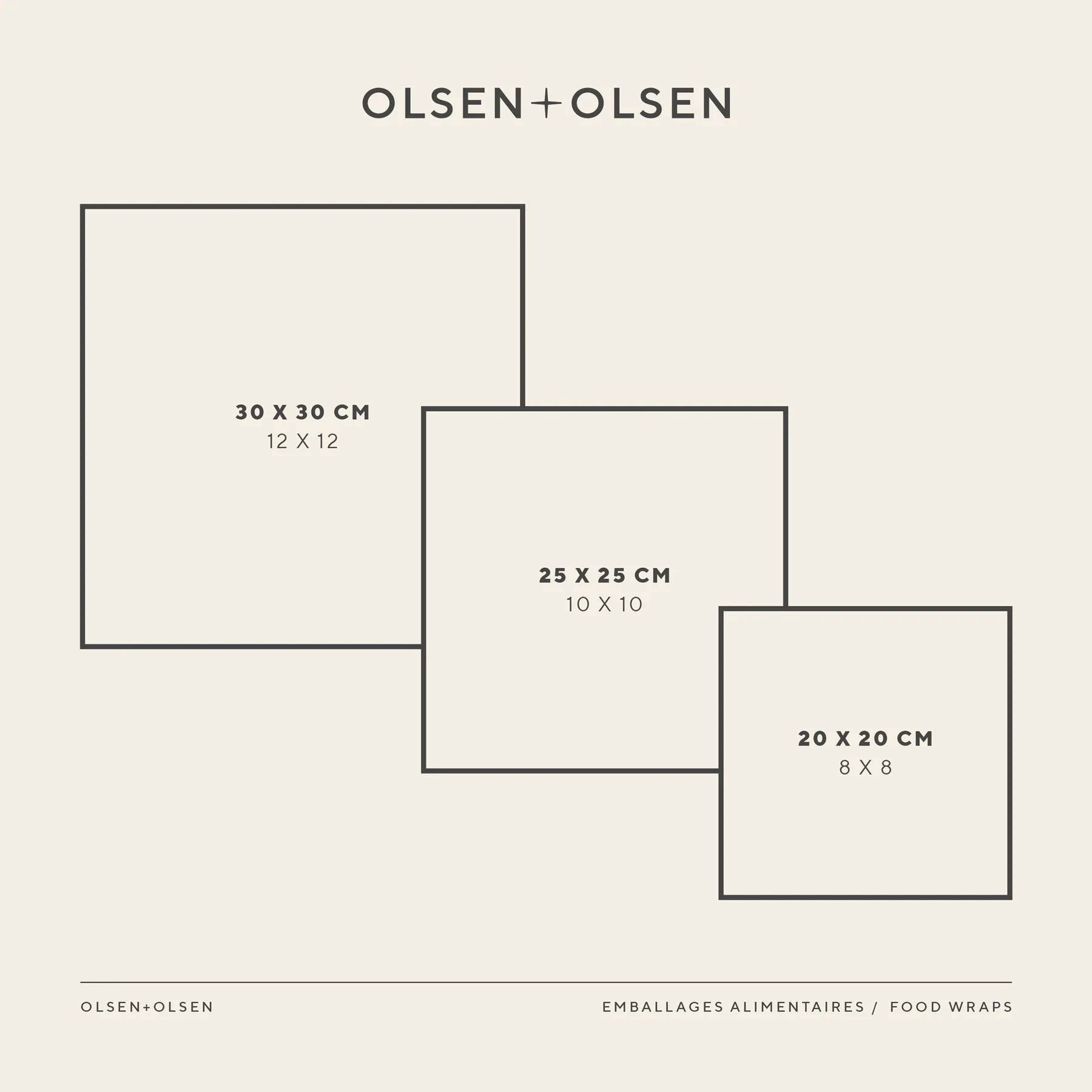 Beeswax Wrap - OLSEN+OLSEN