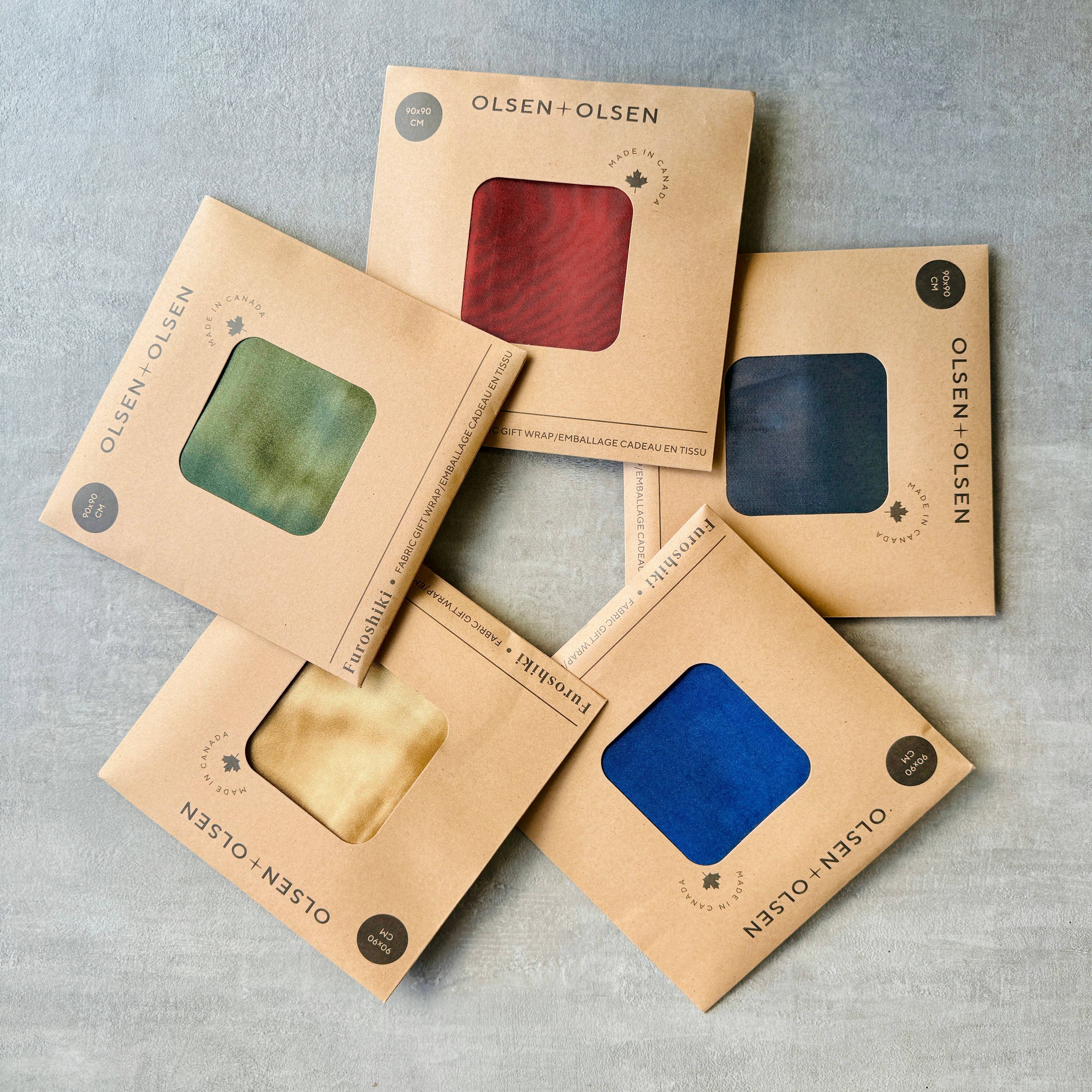 Furoshiki - Silky Gift Wrap - Gold