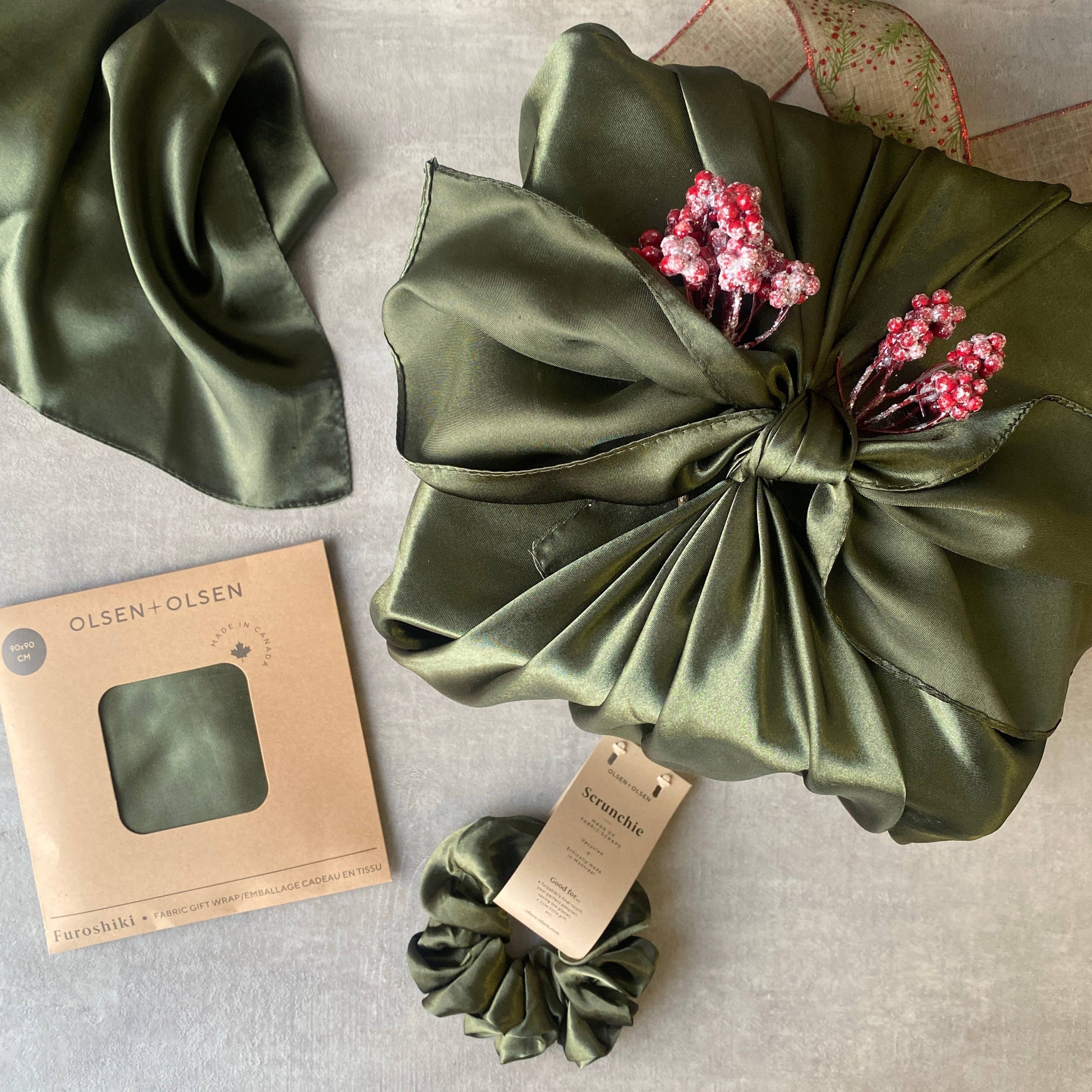 Furoshiki - Silky Gift Wrap - Gold