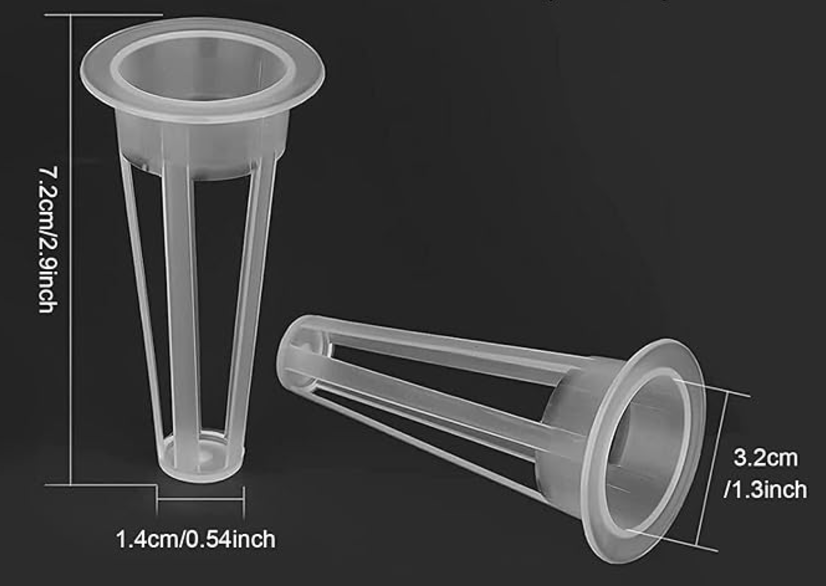 Hydroponic substrate support (individually)
