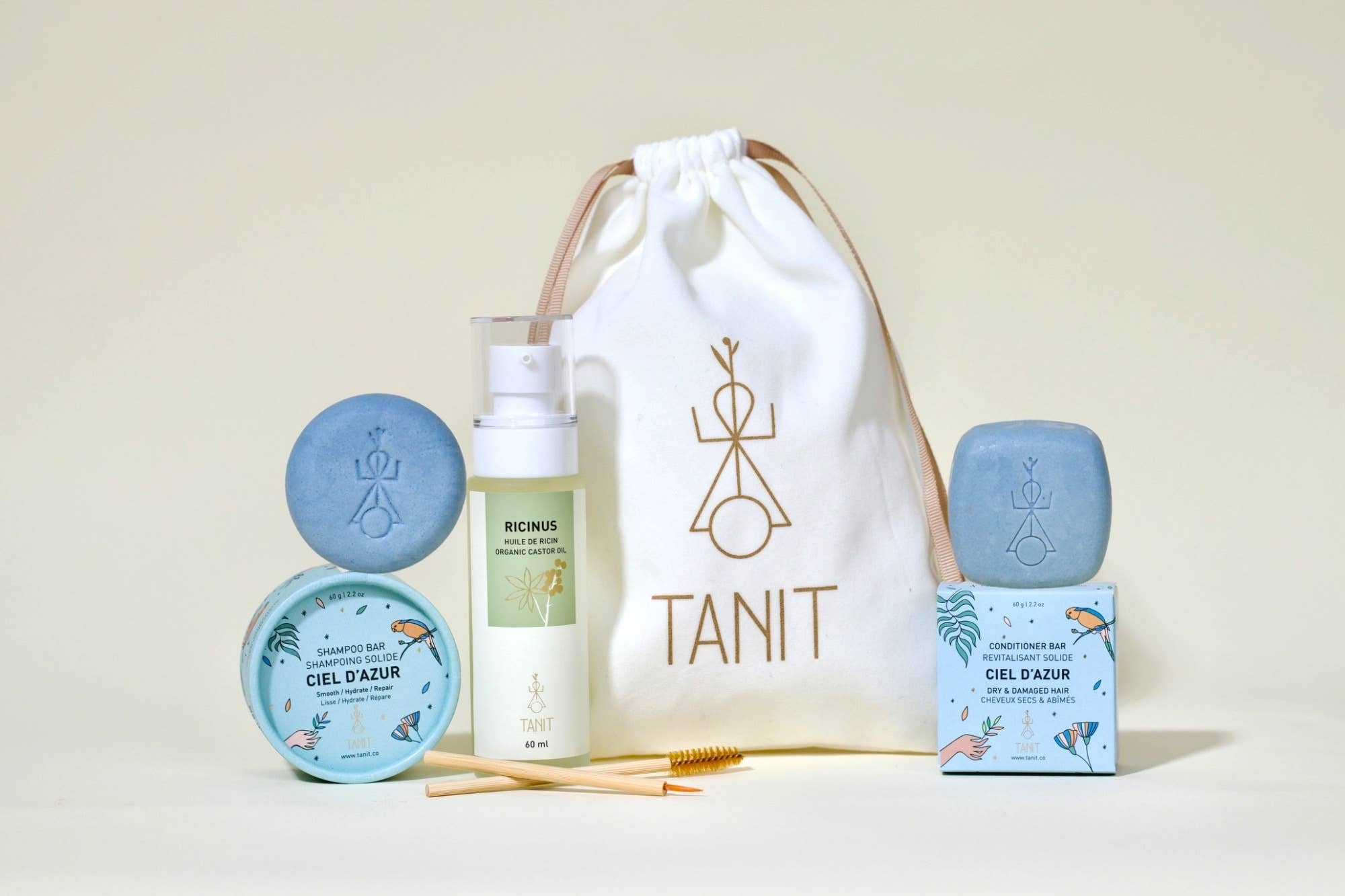 The set for Healthy Hair/CIEL D'AZUR Dry hair