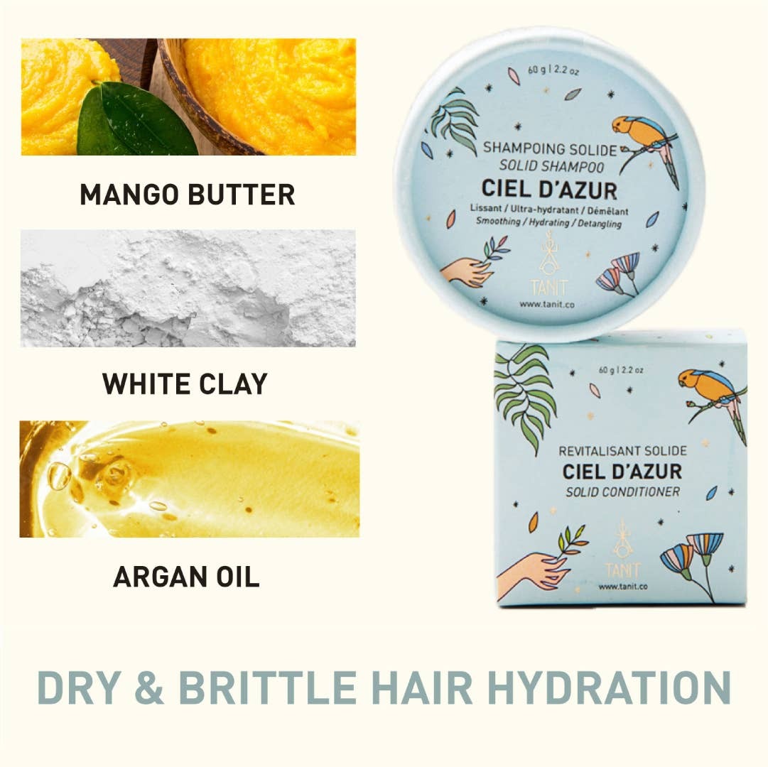 The set for Healthy Hair/CIEL D'AZUR Dry hair