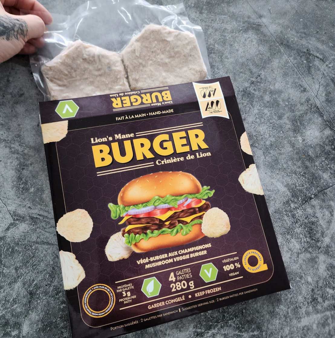 Lion's Mane Burger